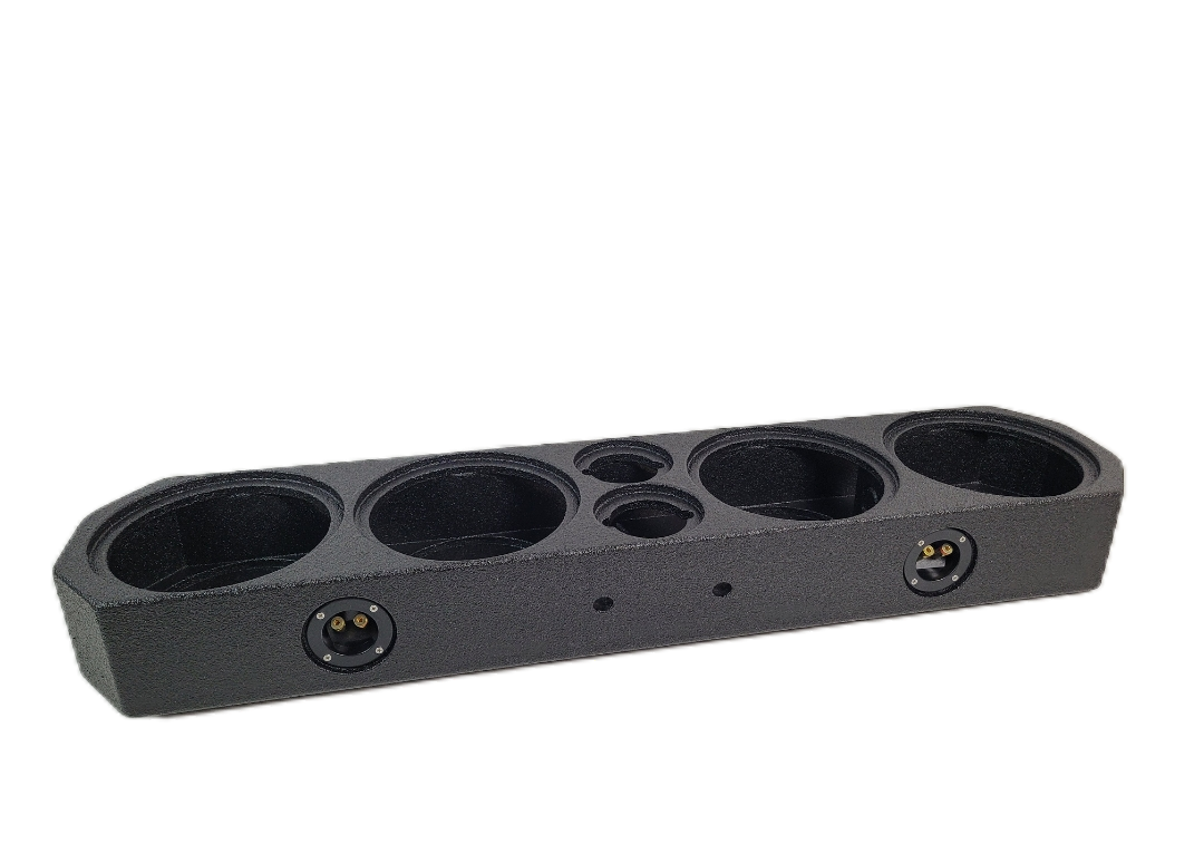 EMPTY QUAD 8" SPEAKER RACK