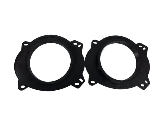 Toyota Front 6x9" to 6.5" Speaker Adapters / Brackets for Deaf Bonce AP-M67-AC 6.5" Speakers (Pair)