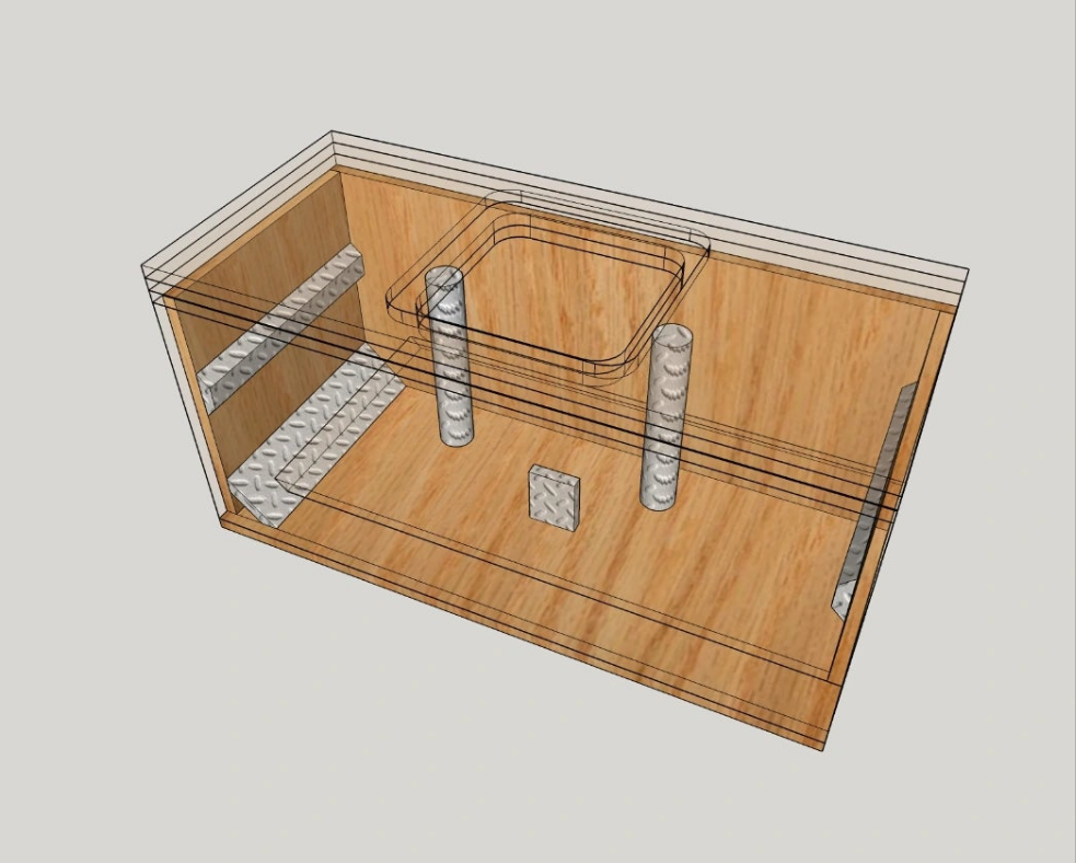 KICKER SOLO X 12" PORTED ENCLOSURE