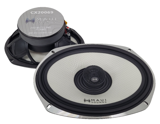 Maui Sounds CX20069 6x9" Speakers 400 Watts RMS (pair) "DEMO VIDEO IN LAST SLIDE"