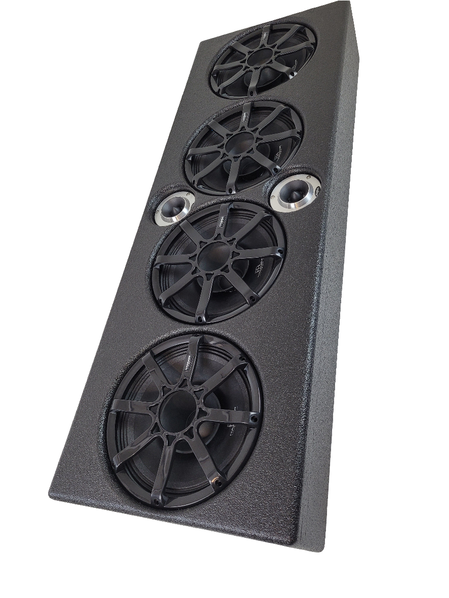 Hammer Tech 10" pro audio rack (Demo Video in last slide)