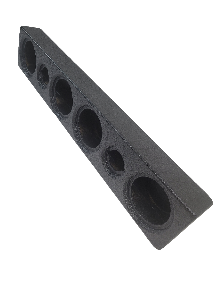 Quad 6.5" Empty Rack