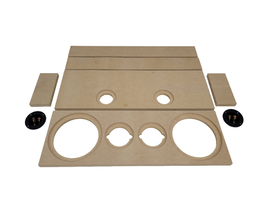 DIY Dual 6.5" Build your own speaker rack