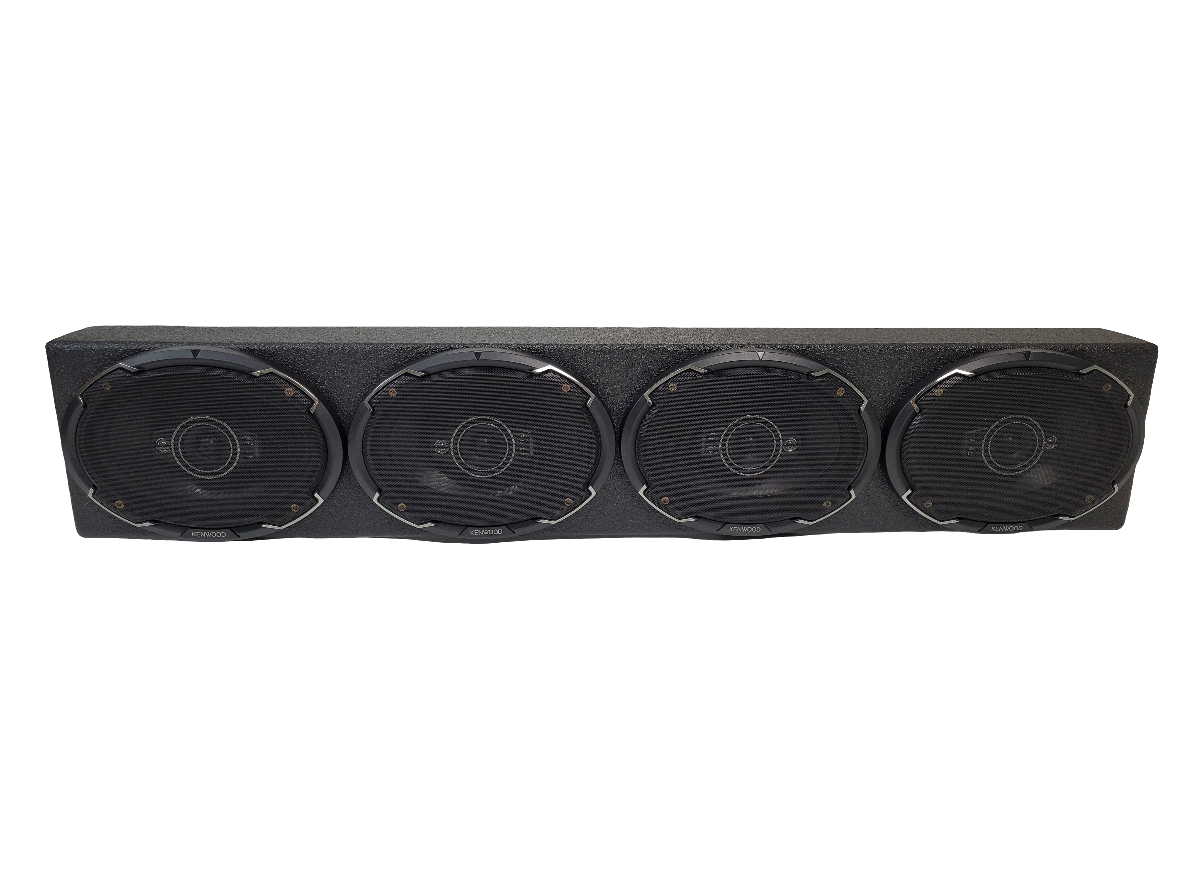 Quad kenwood 6x9" rack