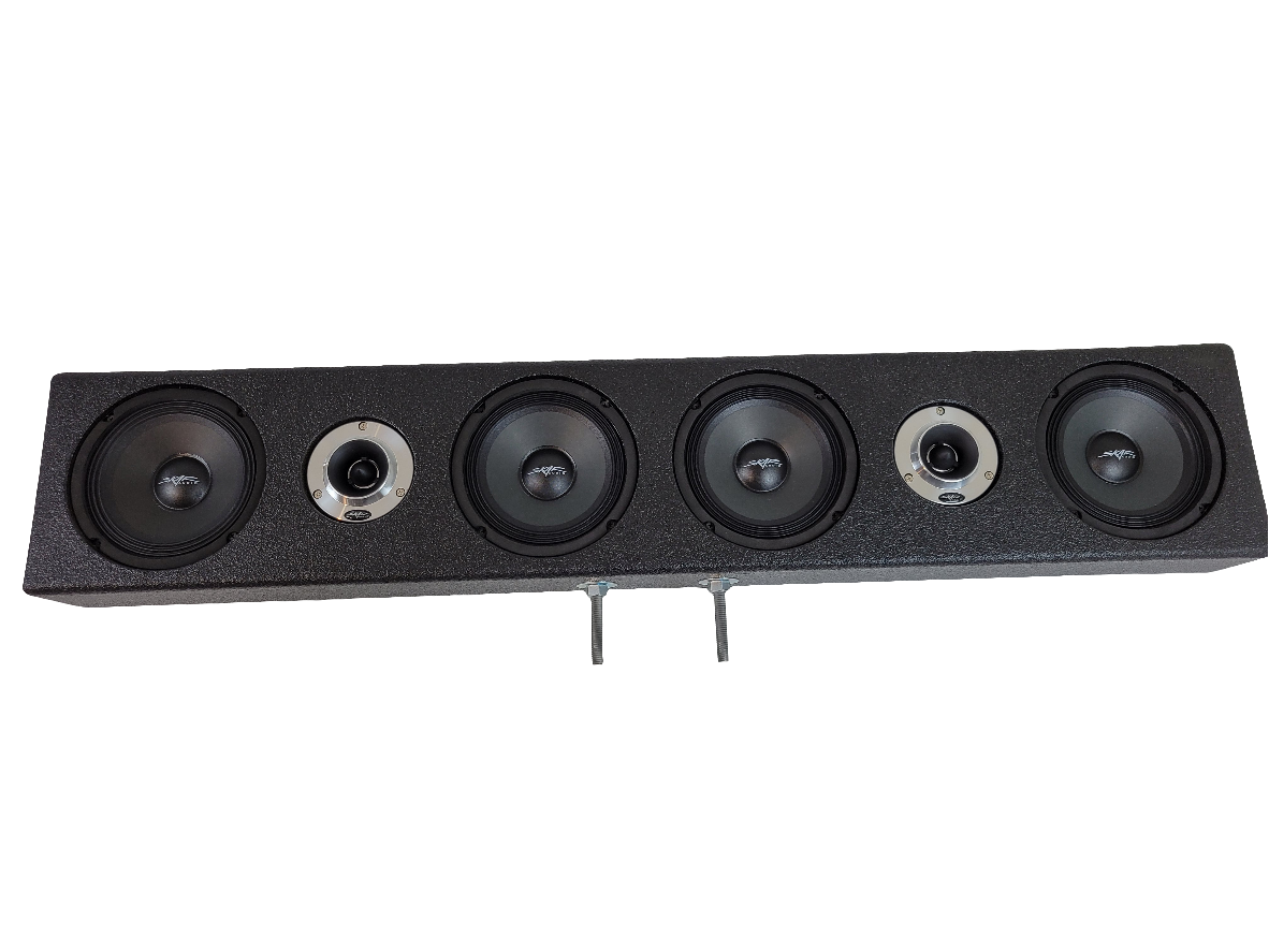Quad Skar Audio 6.5" Rack