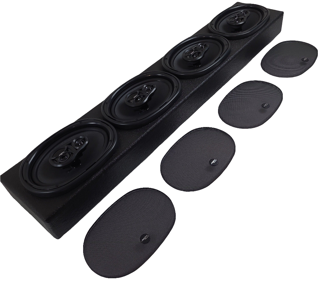 Quad Skar Audio 6x9" Rack