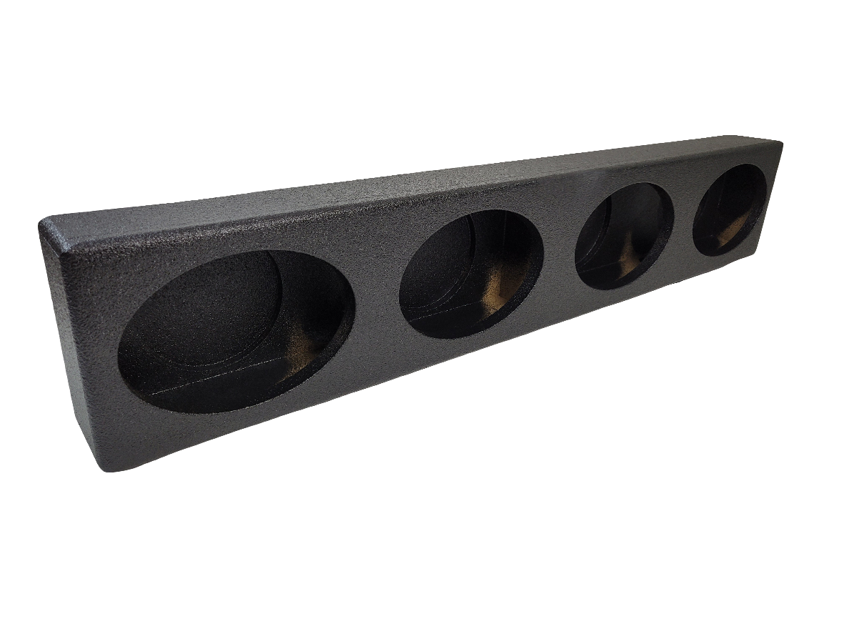 Quad 6x9" Empty Speaker Rack
