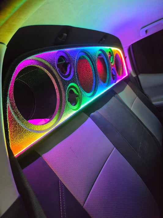 2005 up to 2023 Tacoma Double Cab Tacoma 8" Speaker Rack with LED