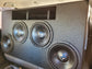 Quad 12" Hammer Tech subs and ported box 1500 watts RMS