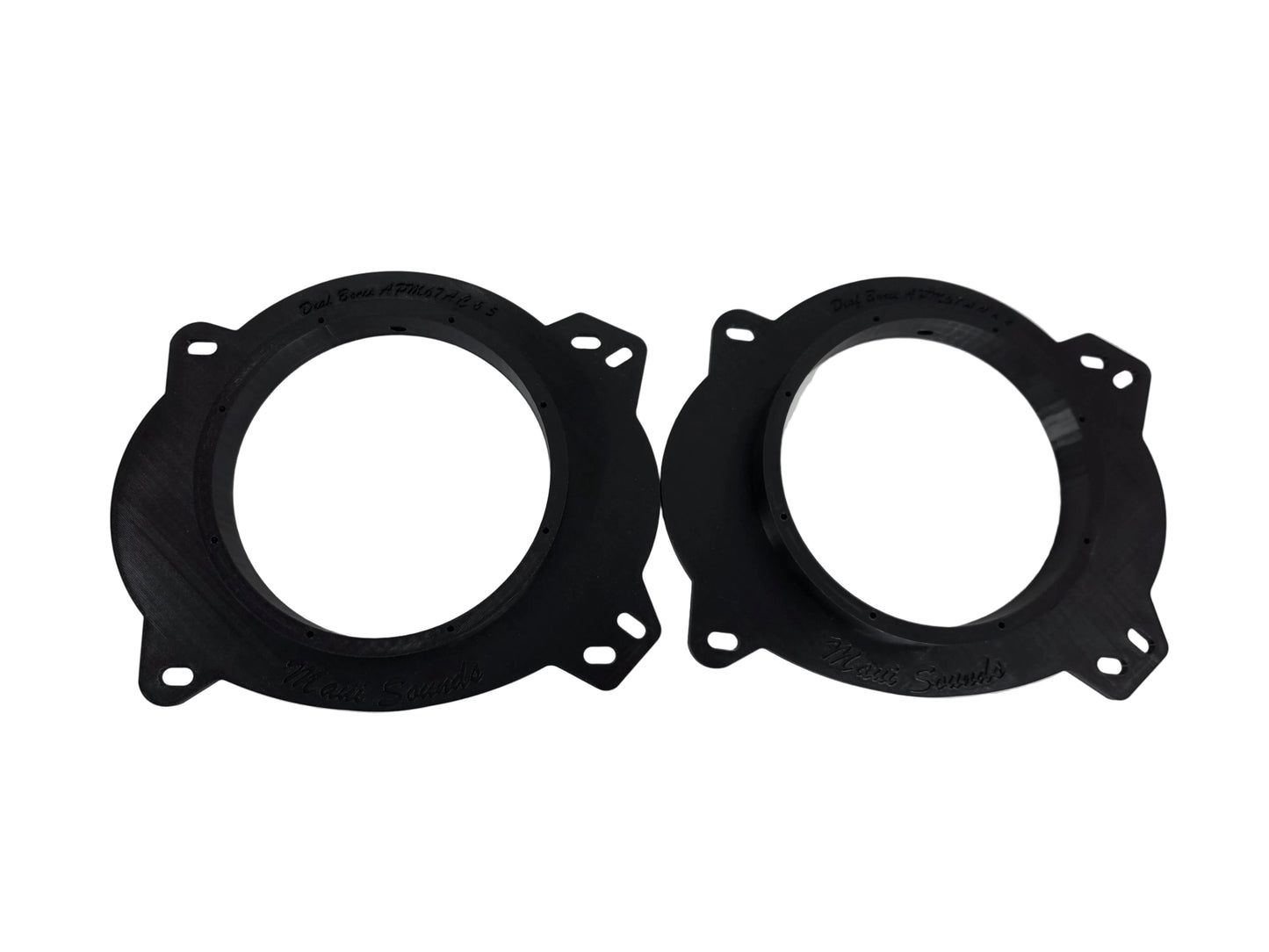 Toyota Front 6x9" to 6.5" Speaker Adapters / Brackets for Deaf Bonce AP-M67-AC 6.5" Speakers (Pair)