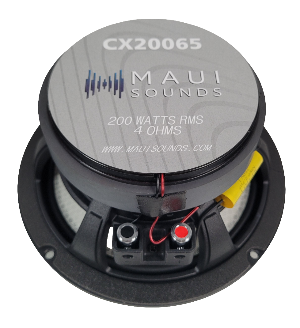 Maui Sounds CX20065 Speakers 400 Watts RMS (pair)